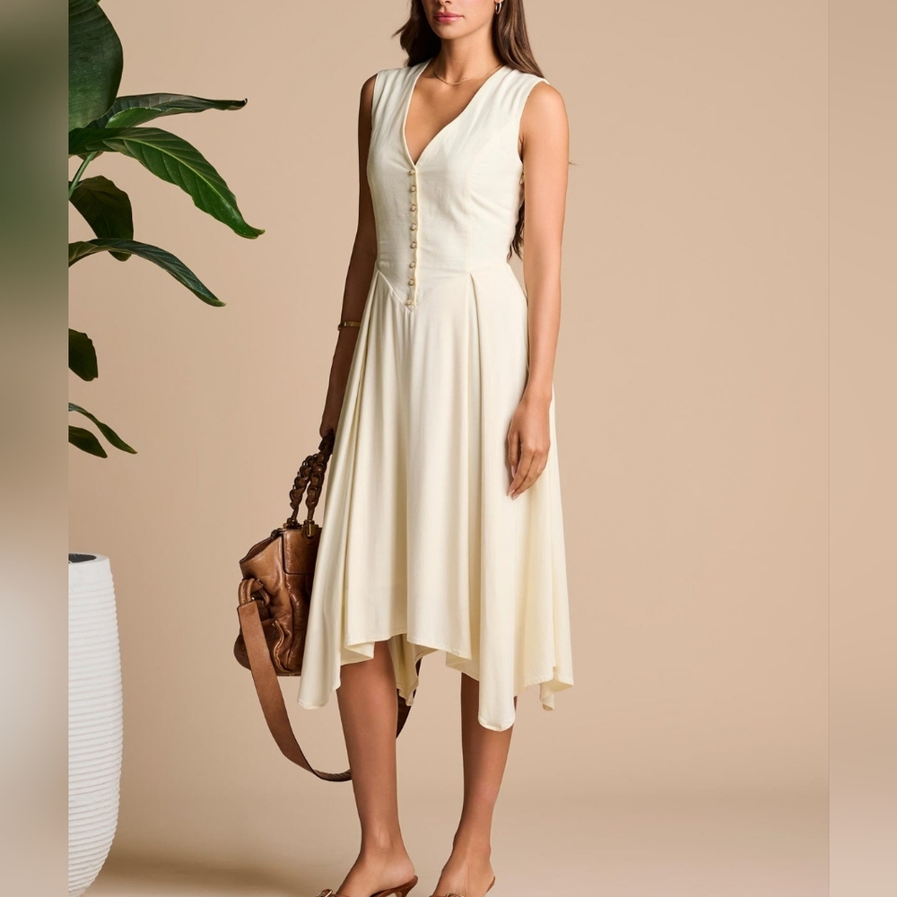 NWT RARE! Mott50 x Coolibar Monroe 2.0 Maxi Dress, UPF, Size Small